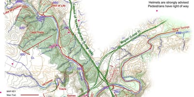 Greenbelt نقشہ آسٹن
